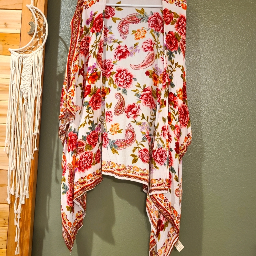 Floral kimono